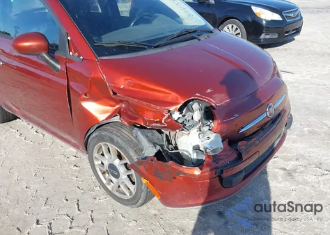 2012 Fiat 500 Pop from USA, damaged, VIN 3C3CFFAR1CT104598